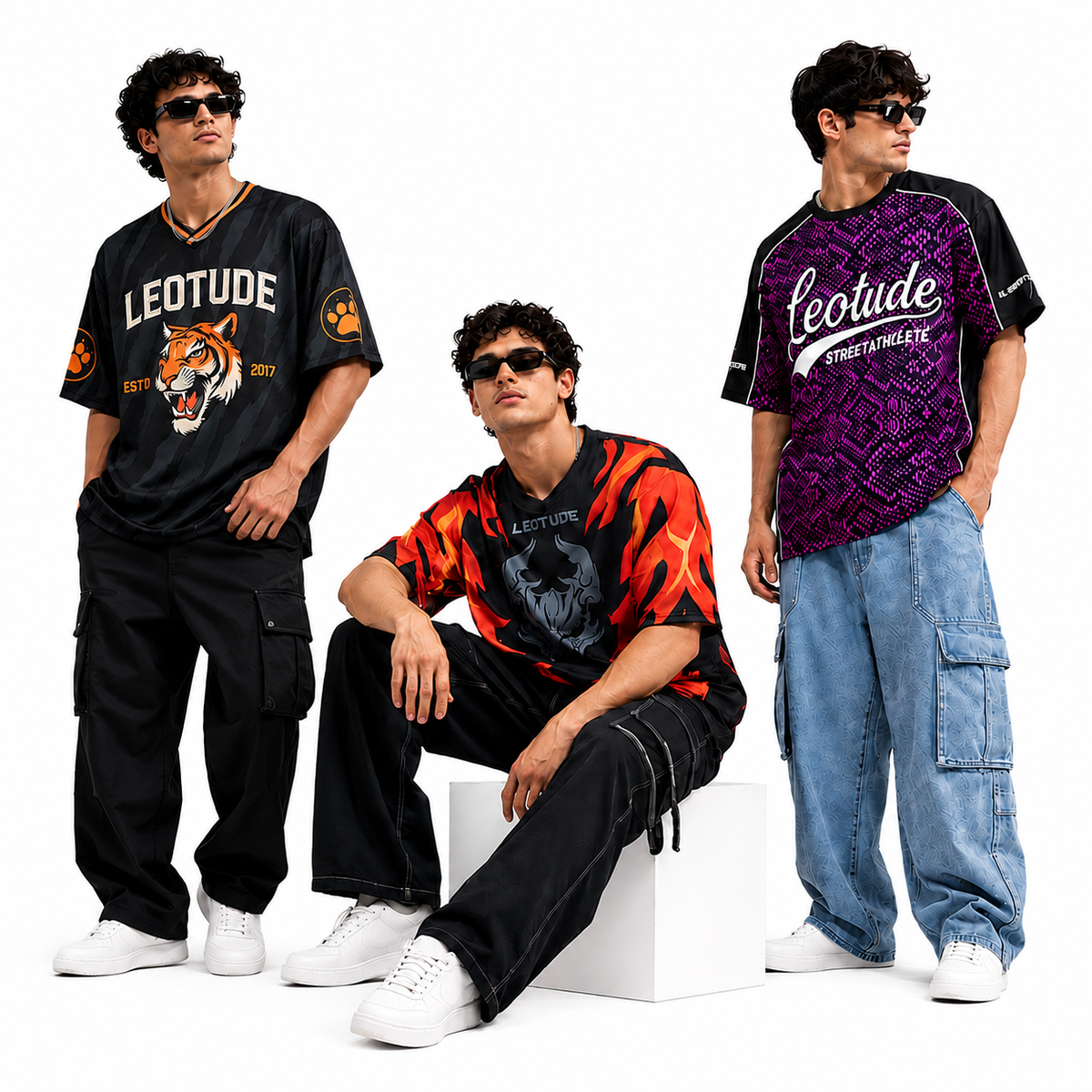 Leotude Women's Collection - Oversized T-Shirts, Crop Tops, Hoodies & Streetwear for Women in India