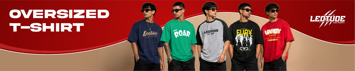 Men's Printed Oversized T-Shirts — 1