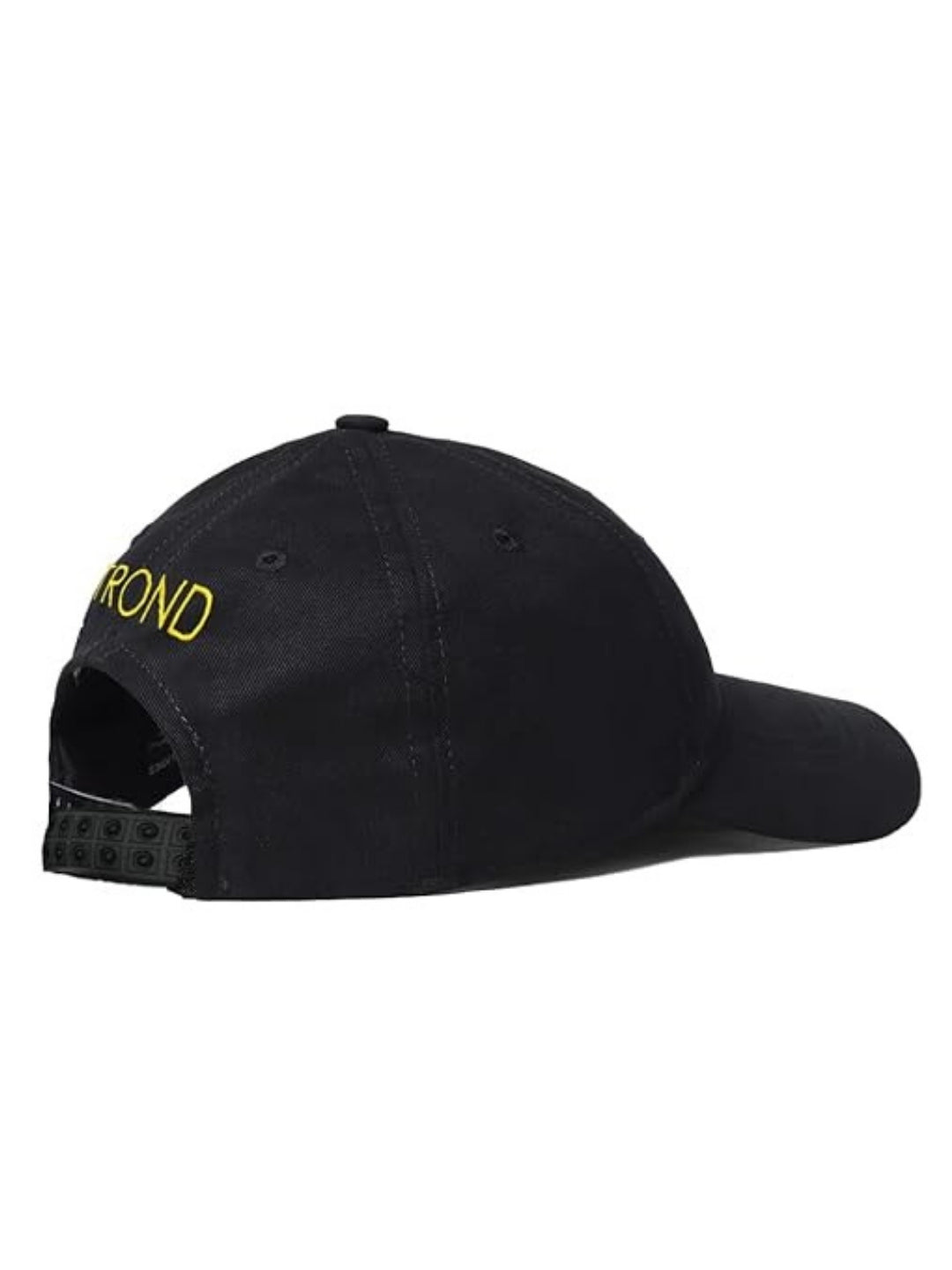 Trond Embroidered Cap — Unisex Cotton Baseball Cap (Black)