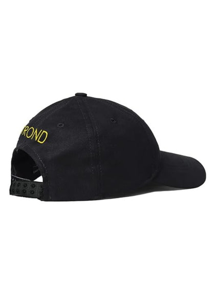 Trond Embroidered Cap — Unisex Cotton Baseball Cap (Black)
