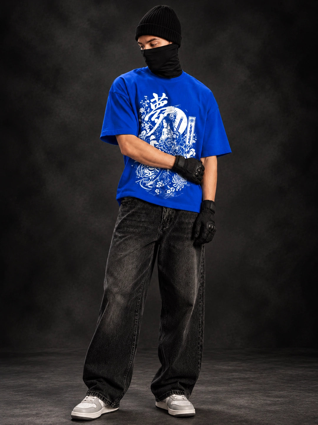 Leotude Men's Blue Sakura Elite T-Shirt