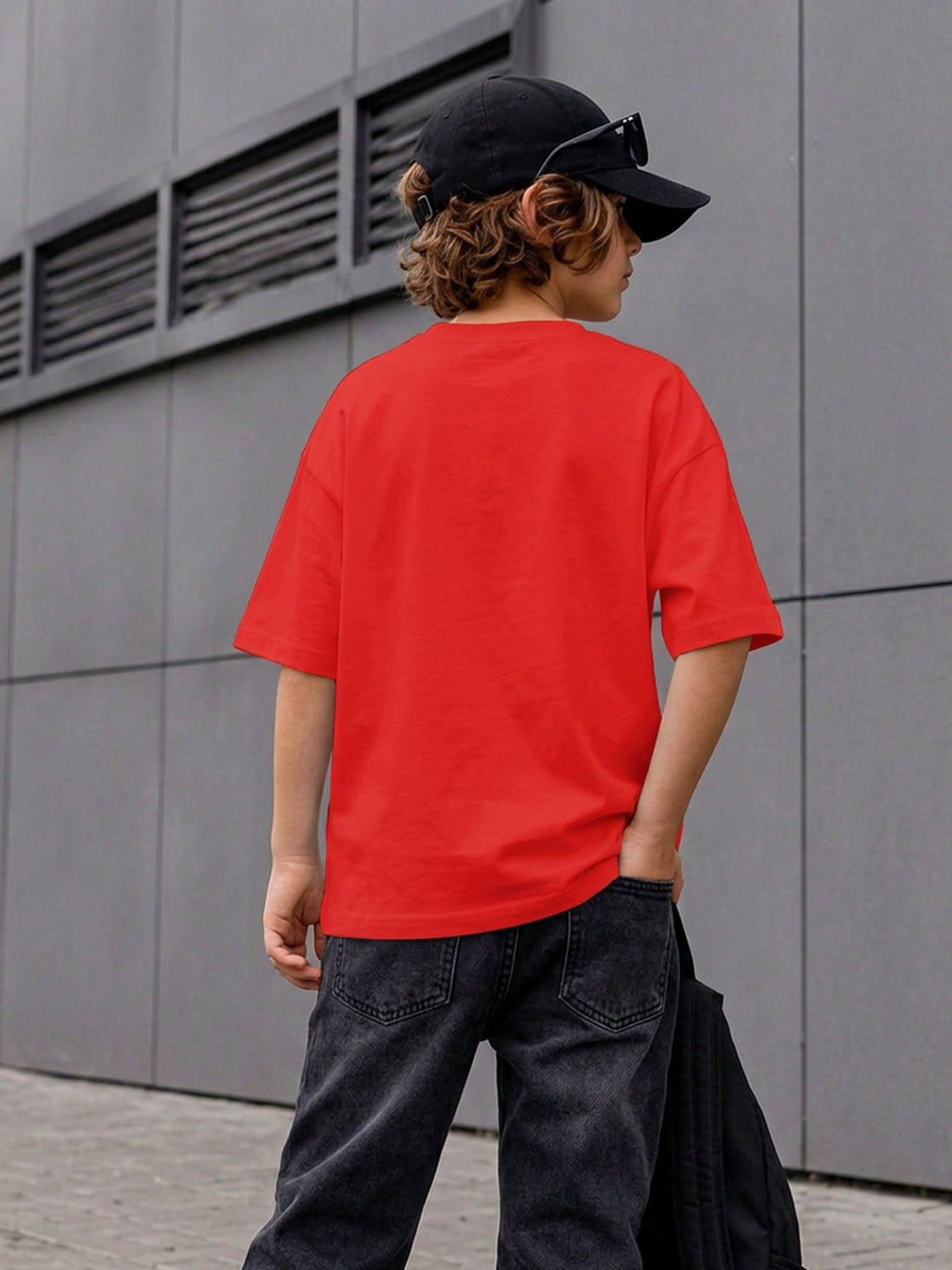 Leotude Boys' Red God's Child Printed T-Shirt