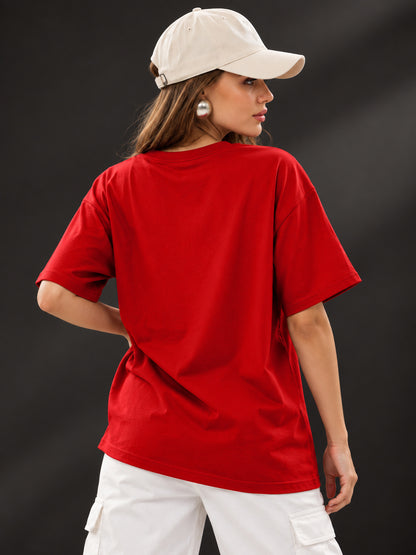 Leotude Women "A Day To Remember" Red T-Shirt