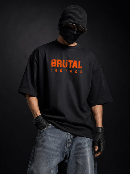 Leotude Men's Black Brutal Premium T-Shirt