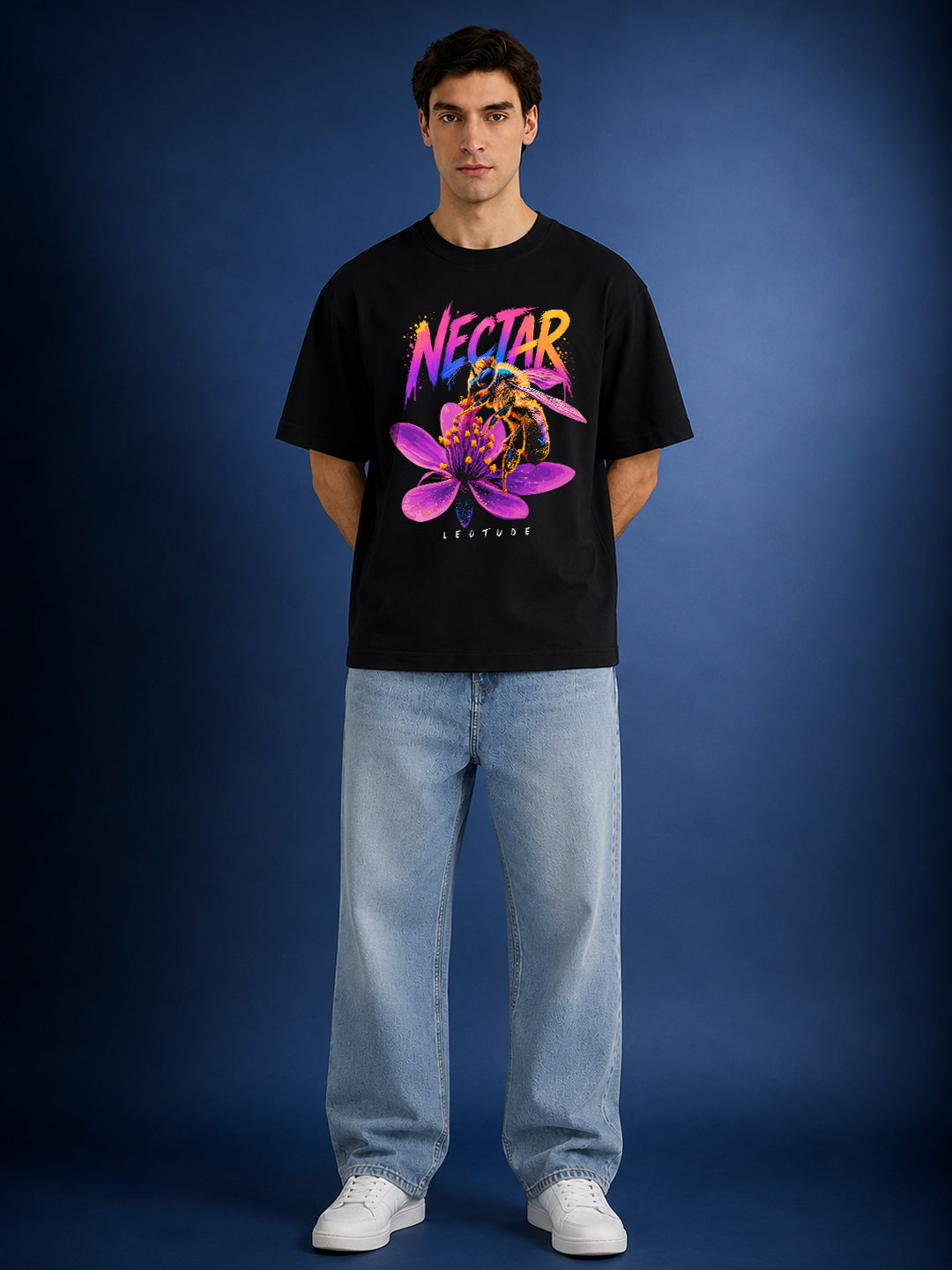 Leotude Men's Black Nectar Premium T-Shirt