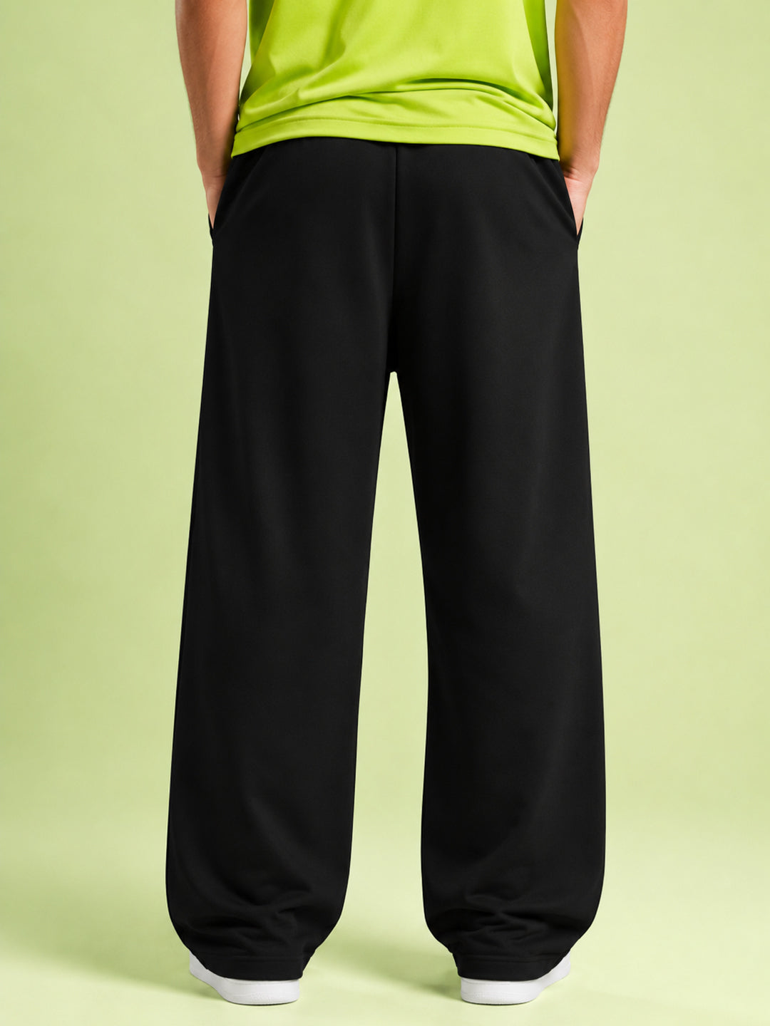 Leotude Men's Black Spider Premium Trackpants