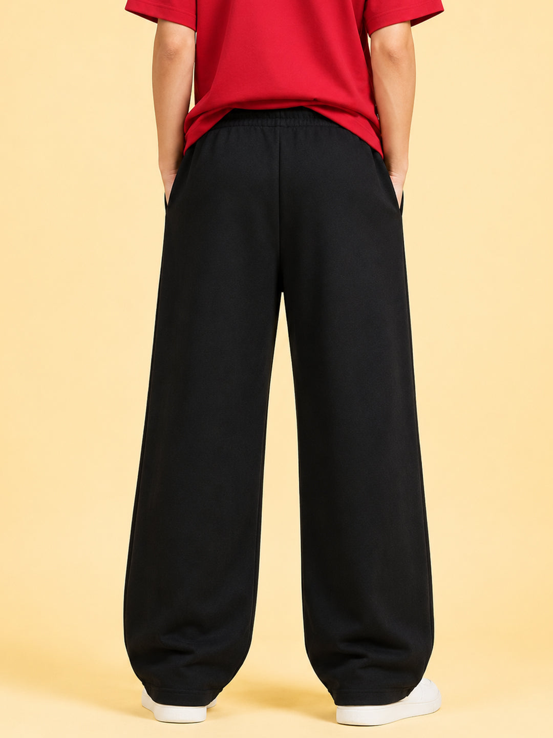 Leotude Women's Black Alpha Premium Trackpants