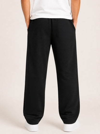 Leotude Men's Black Skull Premium Trackpants