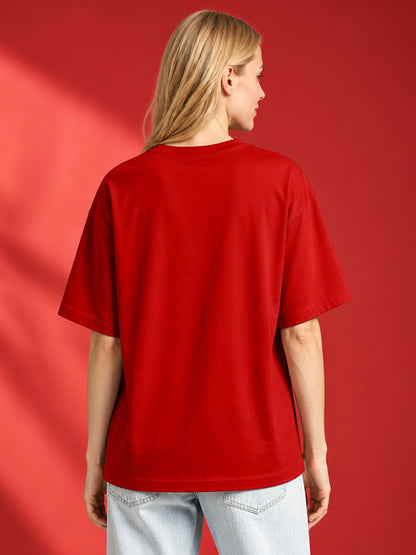 Leotude Women's Red Claw Mark Premium T-Shirt
