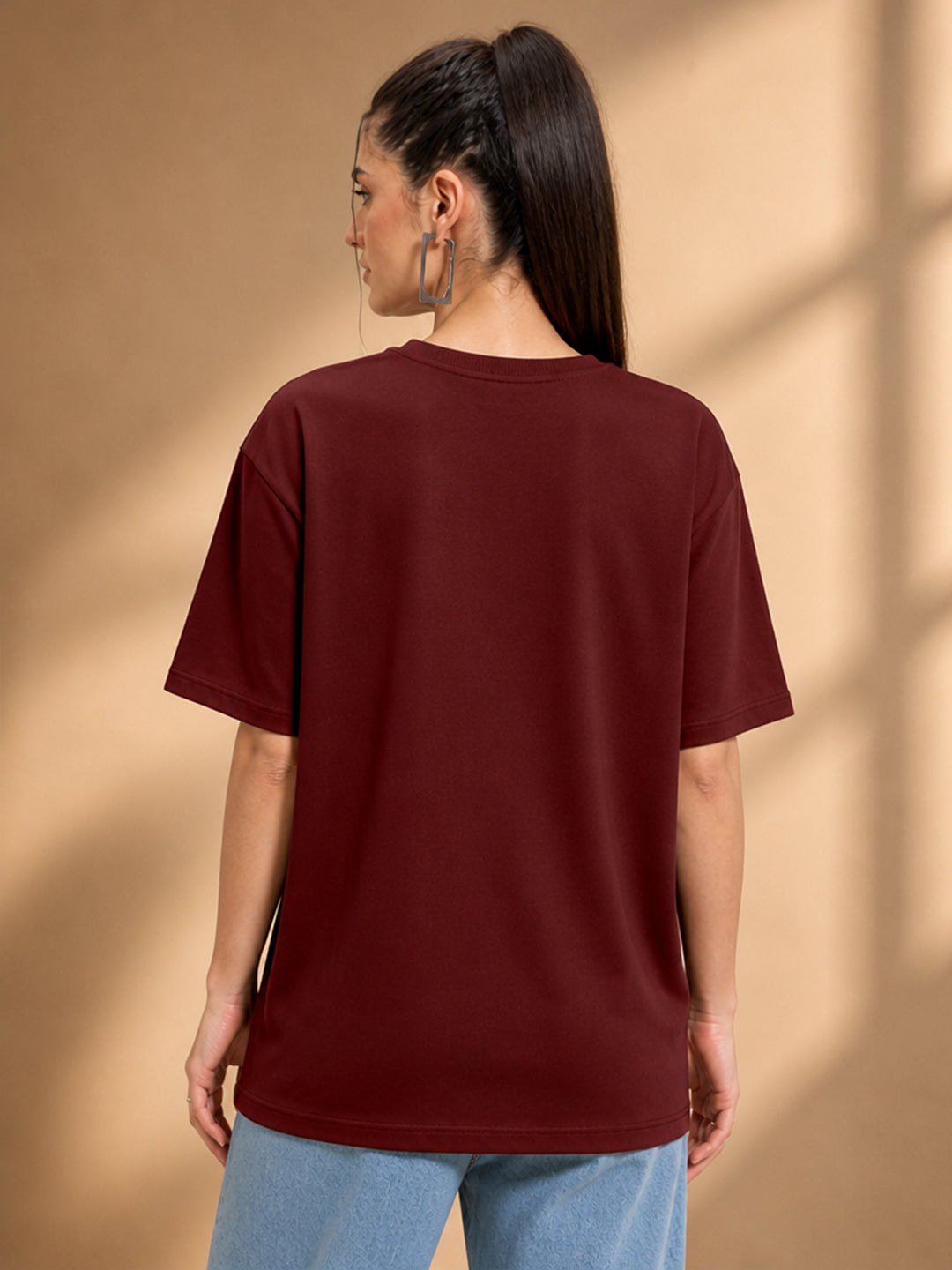 Leotude Women's Brown Claw Mark Premium T-Shirt