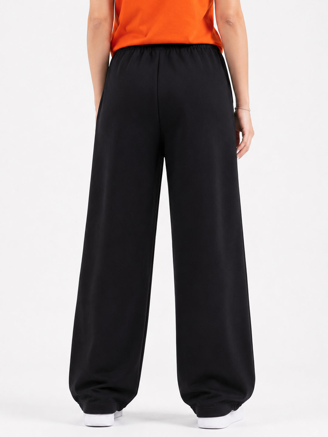 Leotude Women's Black Blaze Ape Premium Trackpants