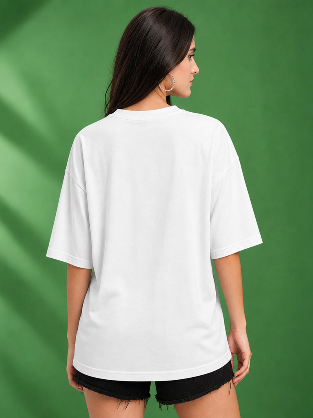 Leotude Women's White Squeeze Premium T-Shirt