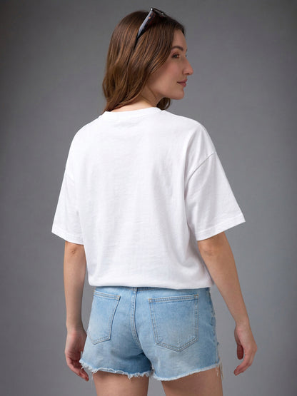Leotude Women's White Claw Mark Elite T-Shirt