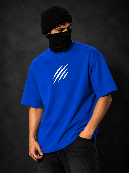 Leotude Men's Blue Claw Mark Elite T-Shirt