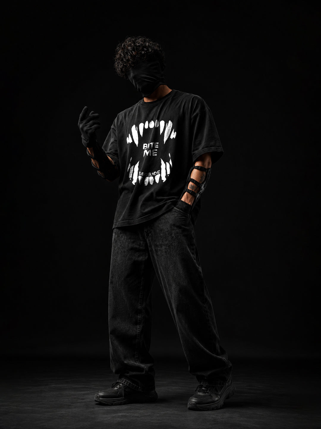 Trond Men's Black Bite Me Premium T-Shirt