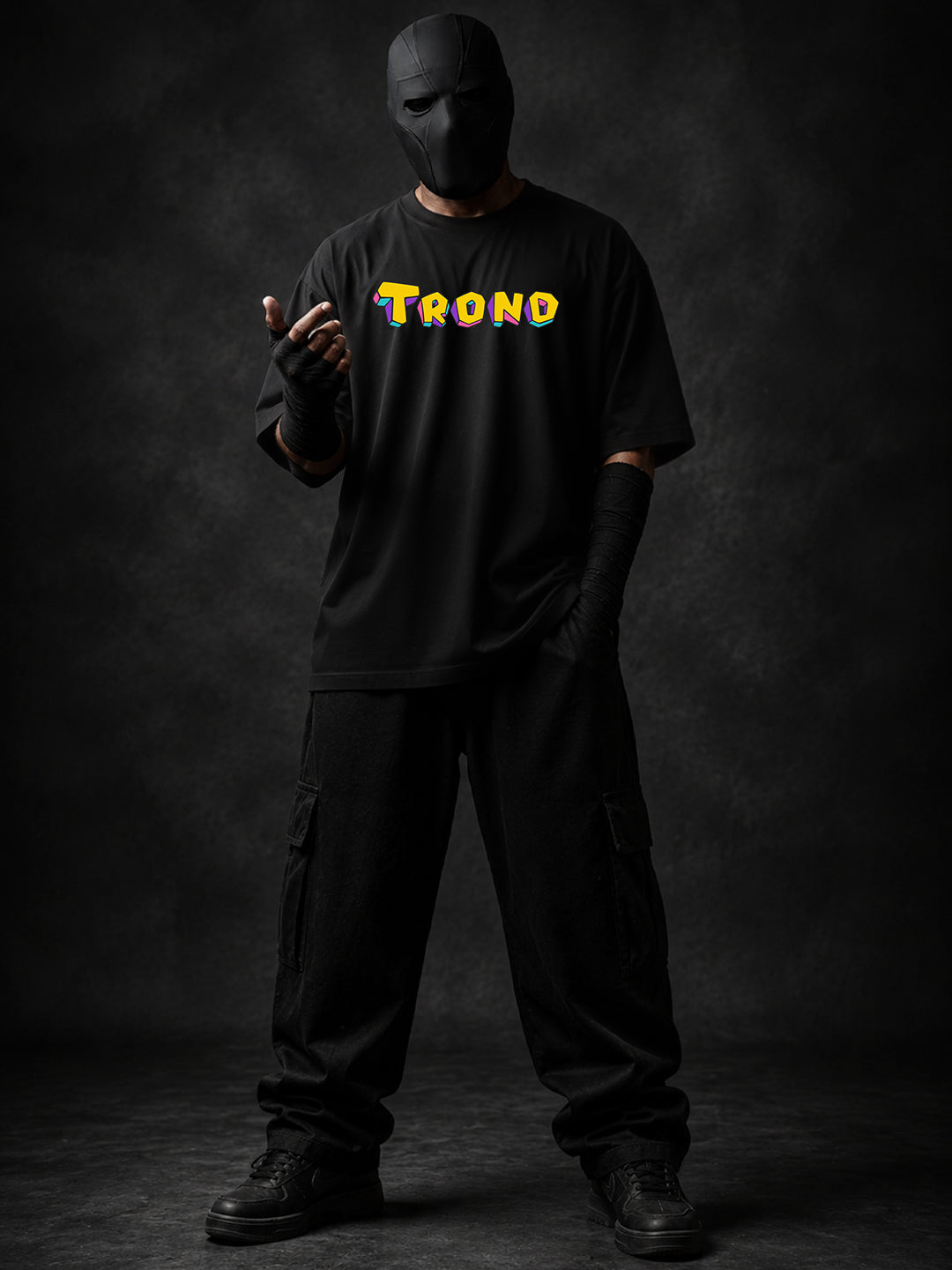 Trond Men's Black Signature Premium T-Shirt