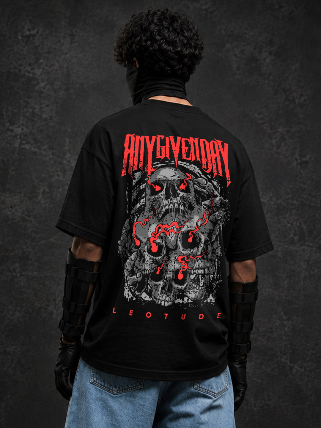 Leotude Men's Black Any Given Day Premium T-Shirt