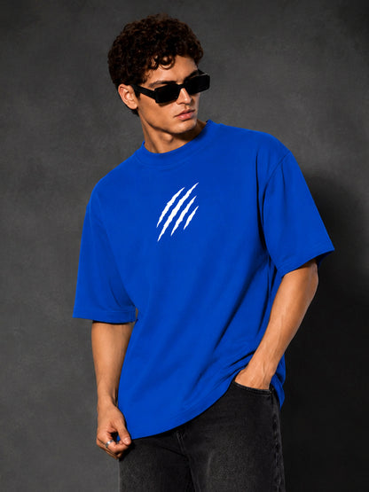 Leotude Men's Blue Claw Mark Premium T-Shirt