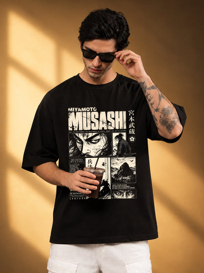 Leotude Men's Black Musashi Premium T-Shirt