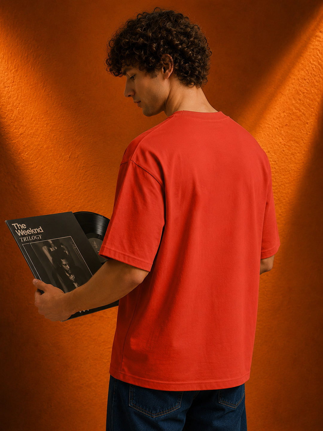 Leotude Men's Orange Claw Mark Premium T-Shirt