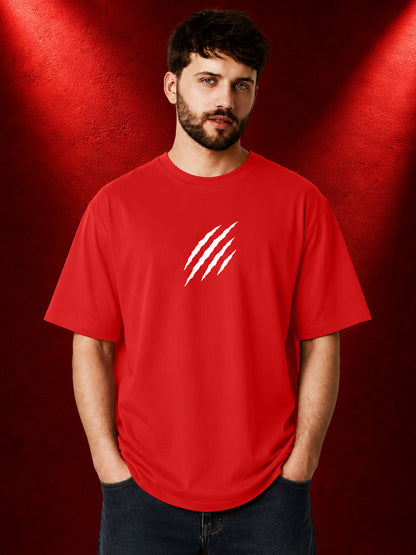 Leotude Men's Red Claw Mark Premium T-Shirt