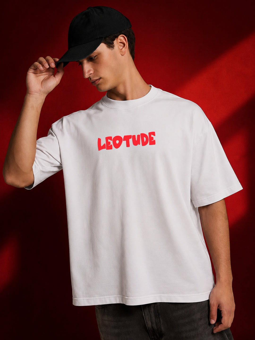 Leotude Men's White Rogue Rabbit Premium T-Shirt