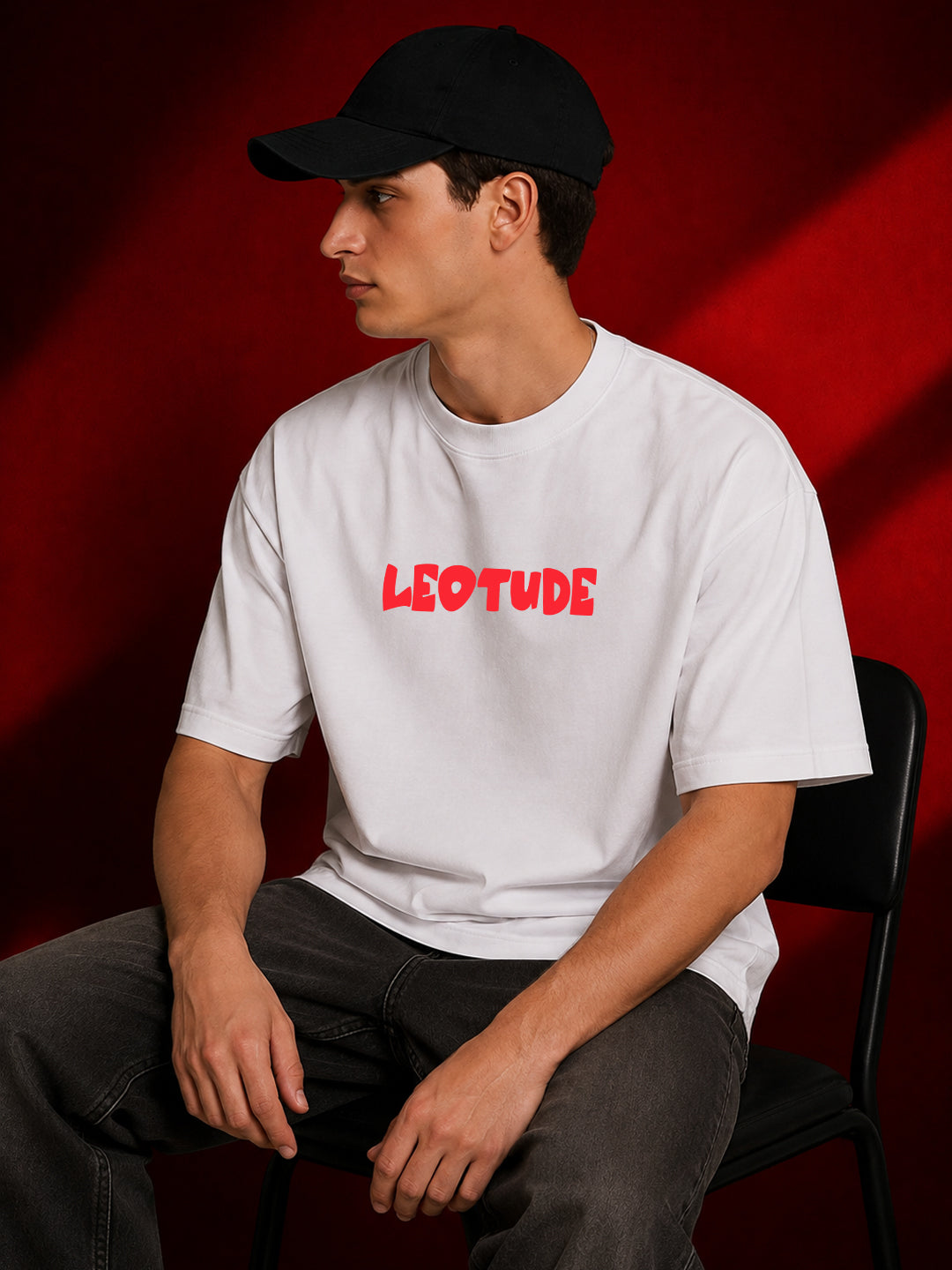 Leotude Men's White Rogue Rabbit Premium T-Shirt