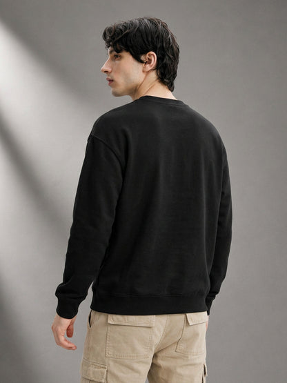 Leotude Men's Black Limited Edition Full Sleeve T-Shirt