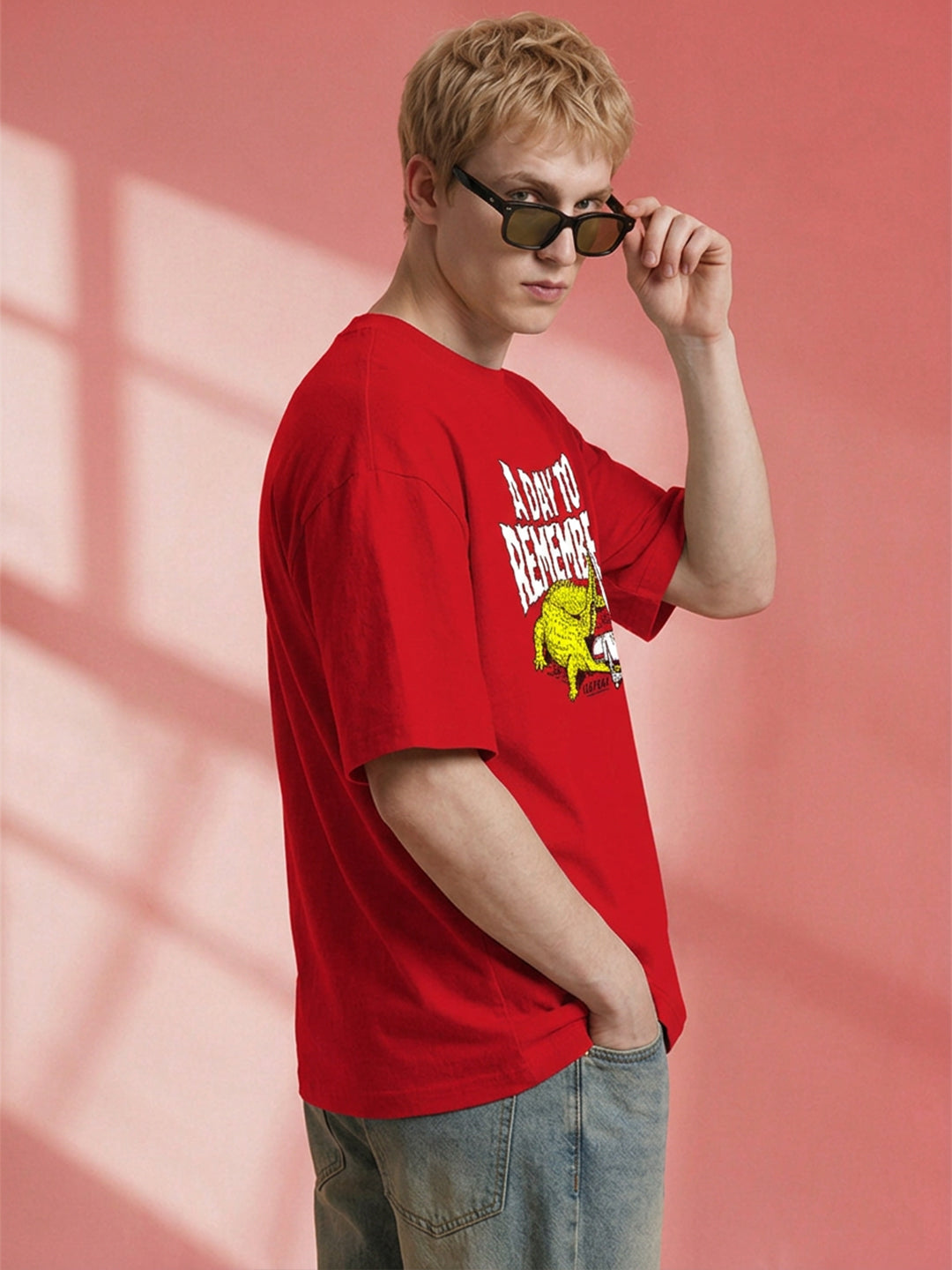Leotude Men "A Day To Remember" Red T-Shirt