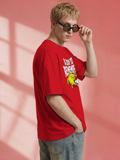 Leotude Men "A Day To Remember" Red T-Shirt